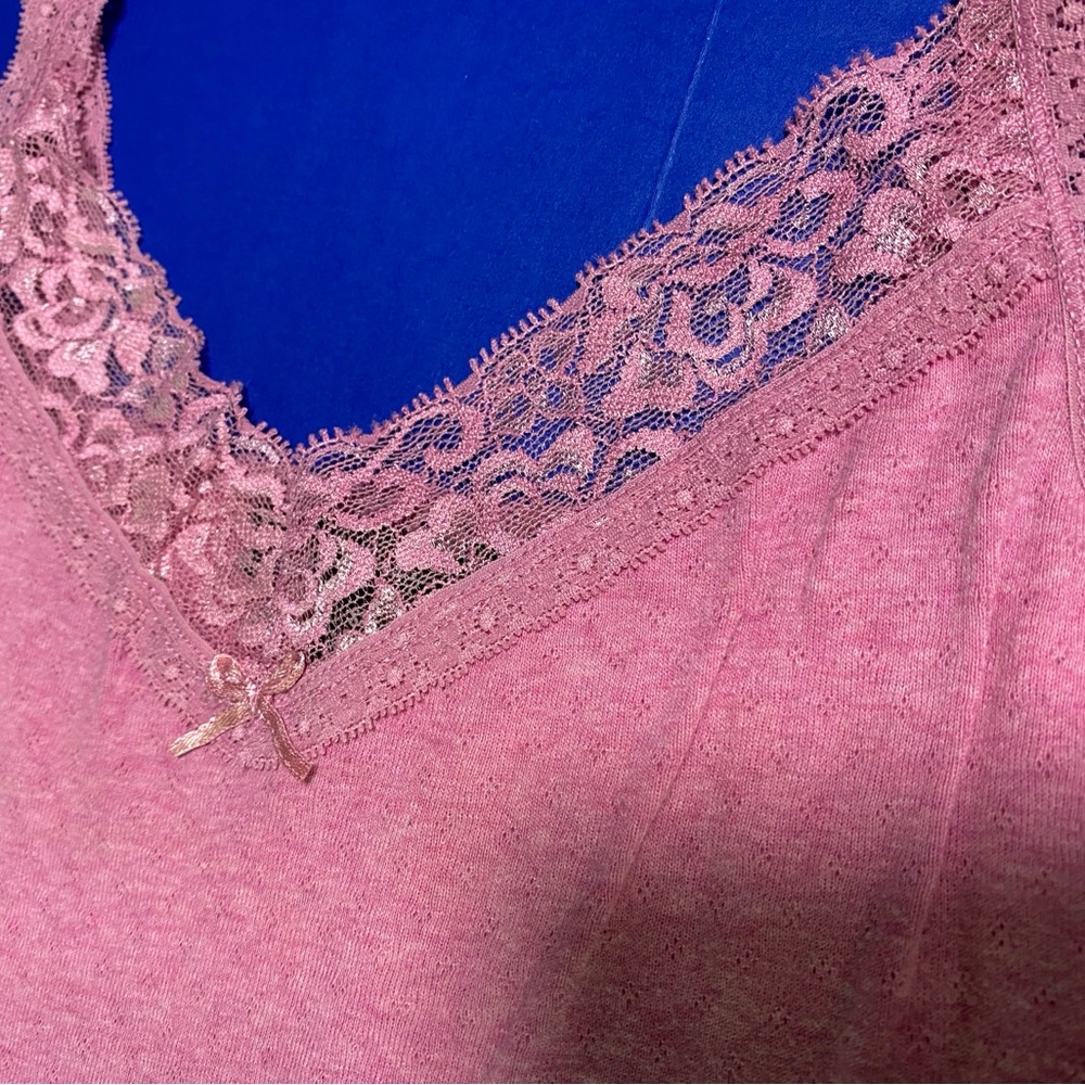 Express Pink Lace Women's Chemise